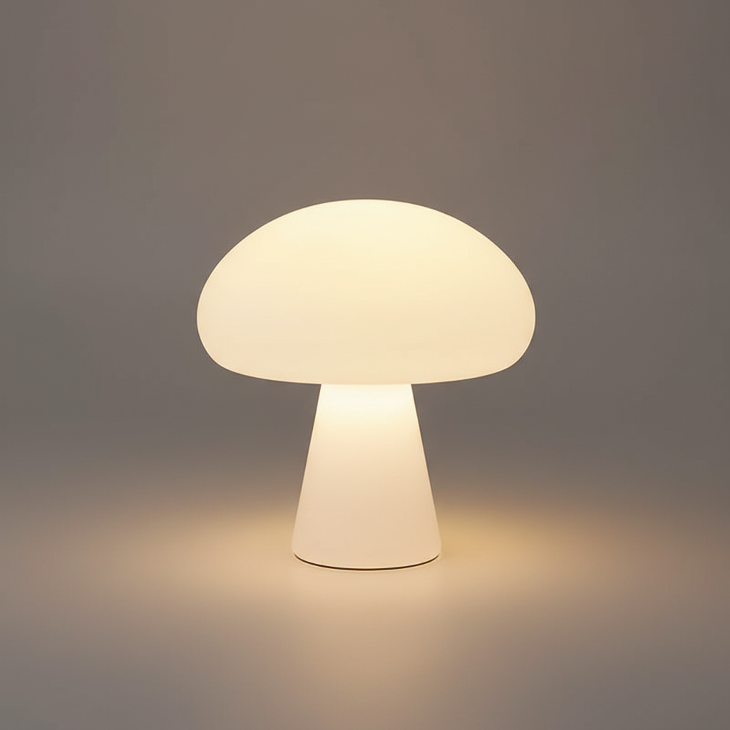 MycoGlow | Cozy Vintage Mushroom Table Lamp for Bedroom or Living Room 0