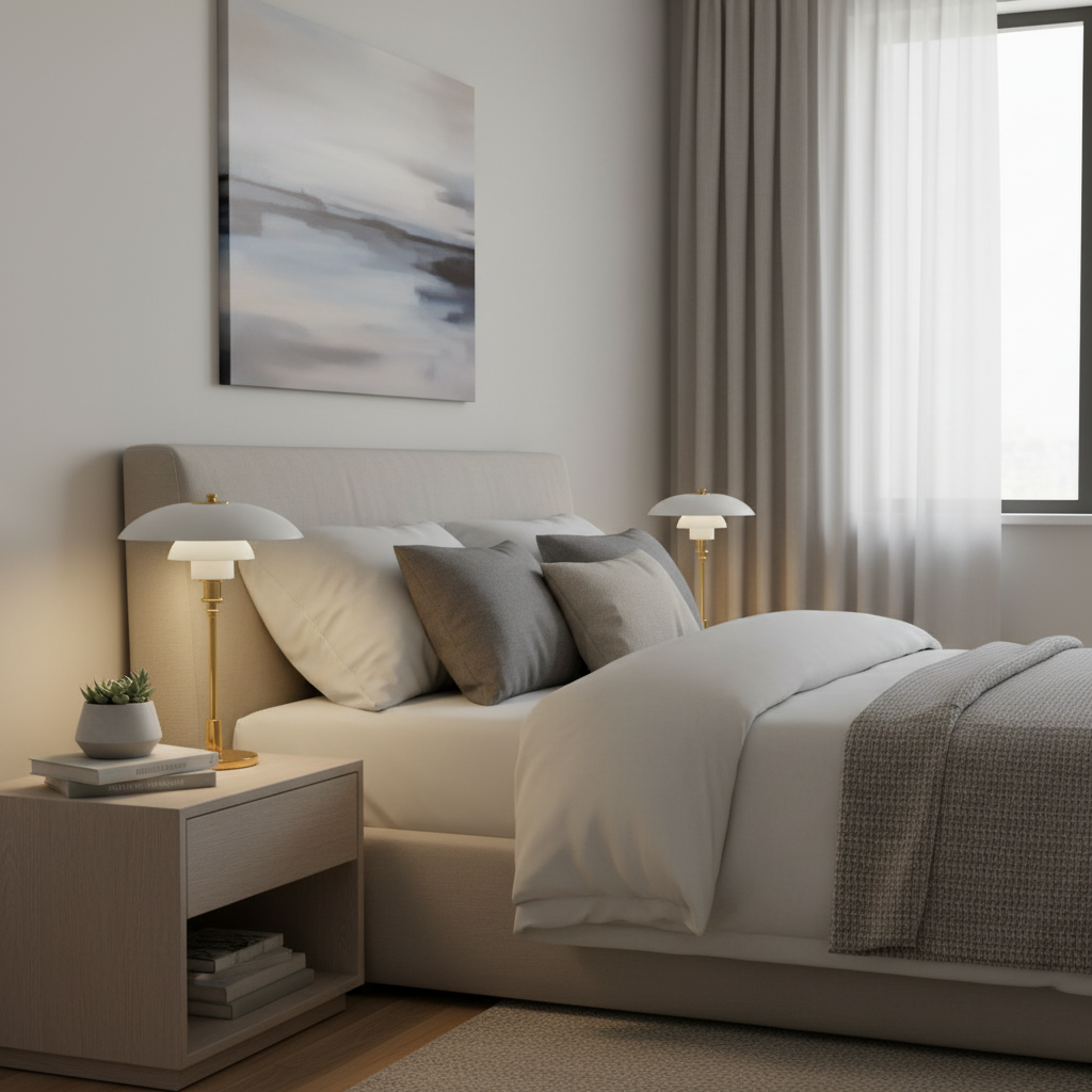 NordicGlow | Stylish Minimalist LED Desk Lamp for Cozy Spaces 4