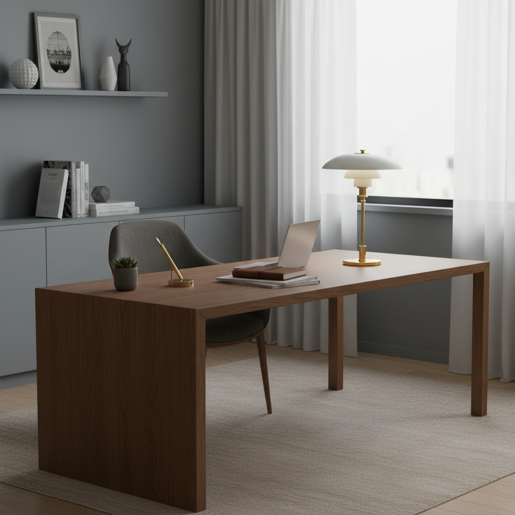 NordicGlow | Stylish Minimalist LED Desk Lamp for Cozy Spaces 5